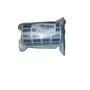Outus 0001 to 2000 Inventory Number Stickers Consecutive Labels Silver 0.39x0.78